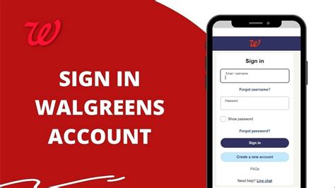 Walgreens application login - Create a new account. FAQs. Need help?